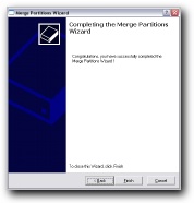 Apply drive partitioning changes