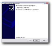 Redistribute free space among hard disk partitions