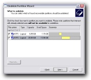 Rescue data from deleted hard disk partitions