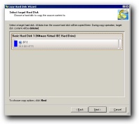 Drive two partitions together