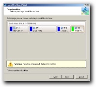 Combine hard drive partitions
