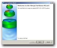 Merge 2 hard disk partitions