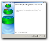 Apply drive partitioning changes