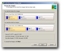 resize partitions