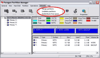 Complicated hard drive partitioning tasks