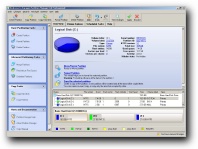 Partition Manager main window. View your hard disks and partitions. Click the image to enlarge