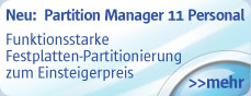 Partition Manager 11 Personal