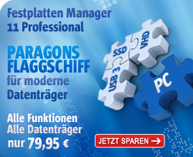 Paragon Festplatten Manager 11 Professional
