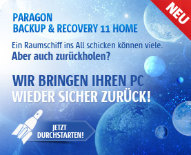 Paragon Backup & Recovery 11 Home