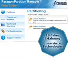 Partition Manager Free Edition