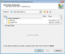 Backup software screenshots