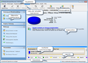 Backup software screenshots