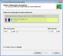 Assistant de redimansionnement express de partitions