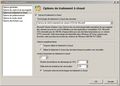 Options de Hot Processing 
