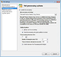 Hot processing options