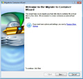 Migrate to Container Wizard