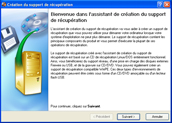 Backup software screenshots