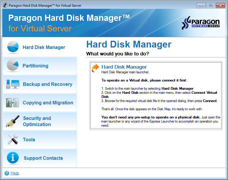 Paragon Hard Disk Manager 2010 Professional x64