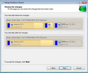 Merge Partitions Wizard