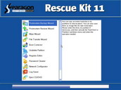 Main Window (Linux-based Recovery CD)