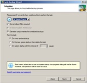 Cyclic Backup Wizard