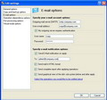 E-mail notification 