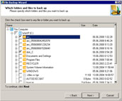 Manage backup images