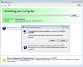 Restoring your computer…