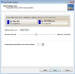 Split Partitions Wizard