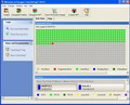 Defragmentation results