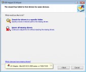 P2P Adjust - P2P asks for a missing driver